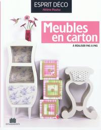 Meubles en carton : à réaliser pas à pas