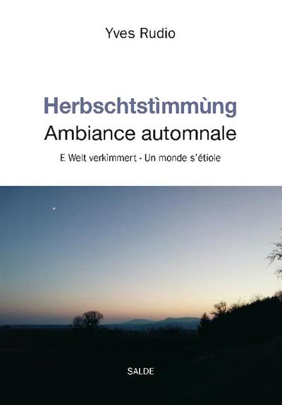 Herbschtstimmung : E Welt verkimmert. Ambiance automnale : un monde s'étiole