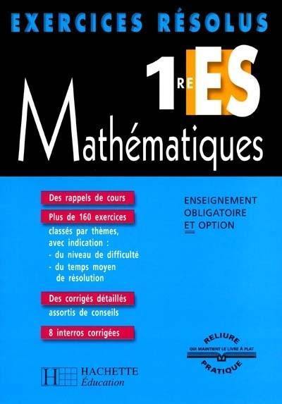 Mathématiques, 1re ES