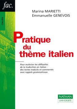 Pratique du thème italien