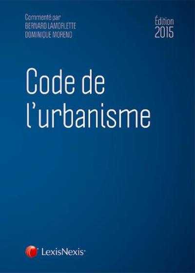 Code de l'urbanisme 2015