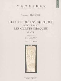 Recueil des inscriptions concernant les cultes isiaques (RICIS)