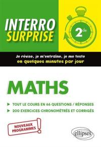 Maths 2de : nouveaux programmes