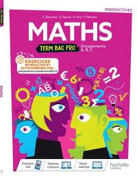 Maths, terminale bac pro : groupements A, B et C