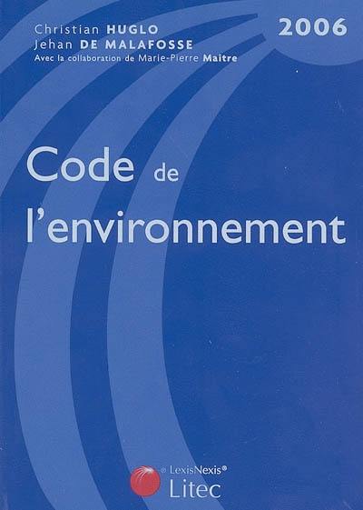 Code de l'environnement 2006