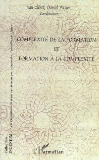 Complexité de la formation et formation à la complexité