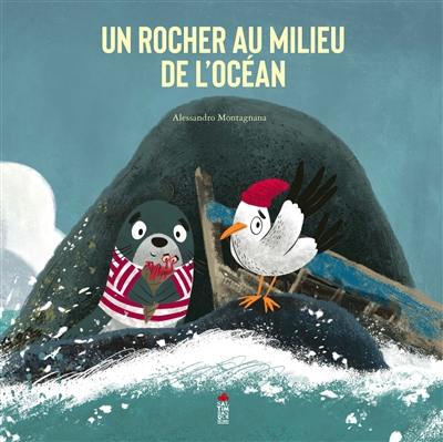 Un rocher au milieu de l'océan