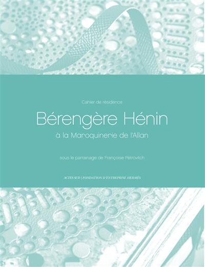Cahiers de résidence. Vol. 10. Bérengère Hénin, Enzo Mianes, Chloé Quenum Cahiers de résidence. Vol. 10. Bérengère Hénin, Enzo Mianes, Chloé Quenum