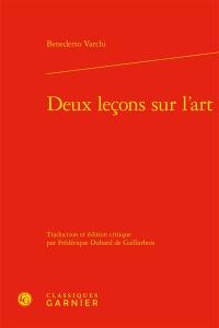 Deux leçons sur l'art