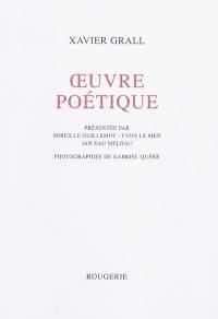 Oeuvre poétique