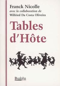 Tables d'hôte