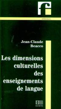 Les dimensions culturelles des enseignements de langue