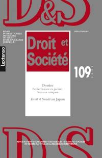 Droit et société, n° 109. Penser la race en juriste : lectures critiques