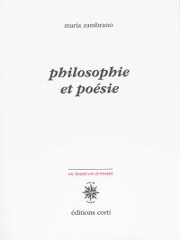 Philosophie et poésie