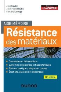 Résistance des matériaux