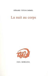 La nuit au corps