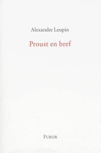 Proust en bref