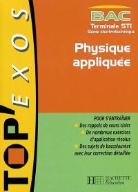 Physique appliquée, bac terminale STI génie électrotechnique