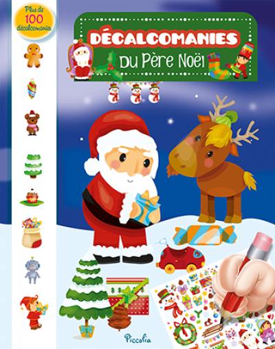 Décalcomanies du Père Noël