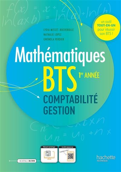 Mathématiques BTS comptabilité, gestion 1re année