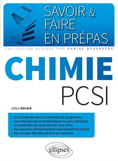 Chimie PCSI