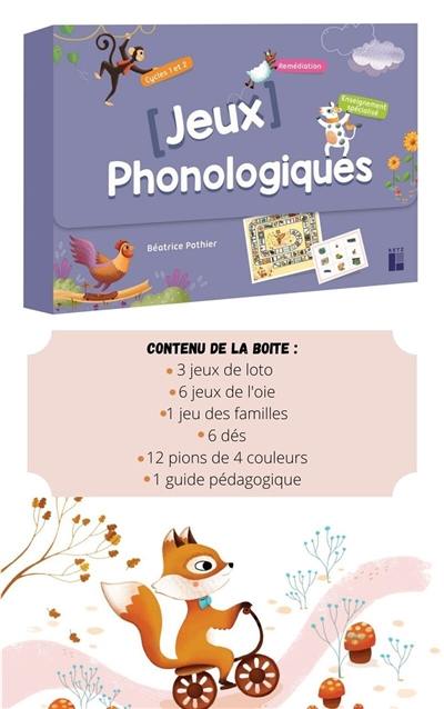 Jeux phonologiques : cycles 1 et 2