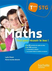 Maths, term STG : tout pour réussir le bac !