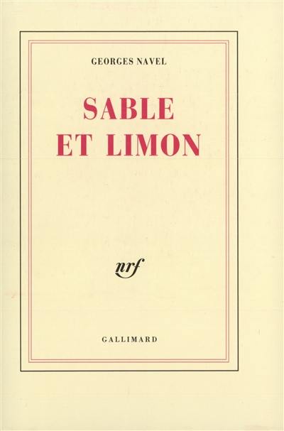 Sable et limon