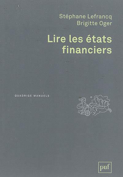 Lire les états financiers