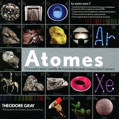 Atomes : une exploration visuelle de tous les éléments connus dans l'univers