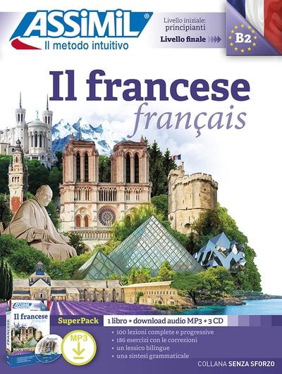 Il francese, B2 : super pack : 1 libro + download audio MP3 + 3 CD