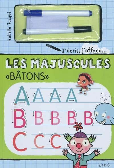 Les majuscules bâtons