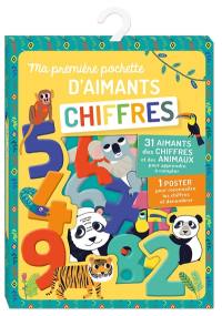 Chiffres : ma première pochette d'aimants