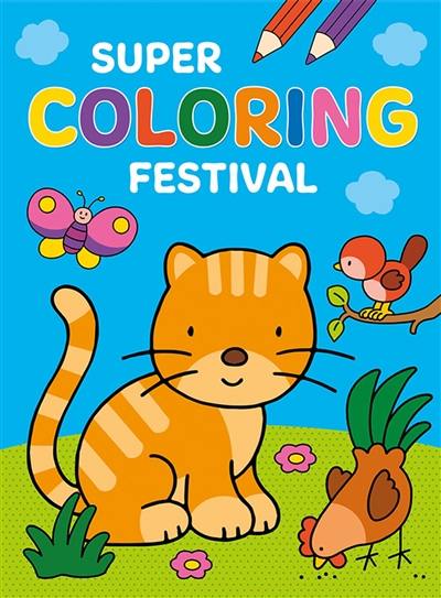 Super coloring festival