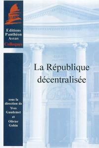 La République décentralisée