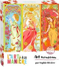 L'art à la manière Art nouveau : coffret avec accessoires