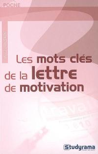 Les mots clés de la lettre de motivation