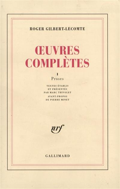 Oeuvres complètes