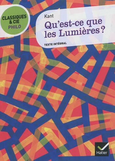 Qu'est-ce que les Lumières ?