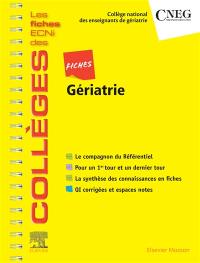 Fiches gériatrie