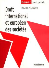 Droit international et européen des sociétés