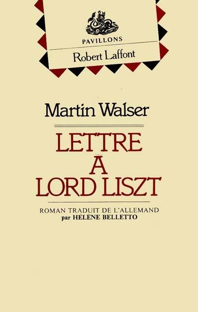 Lettre à Lord Listz