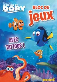 Le monde de Dory : bloc de jeux avec tattoos !