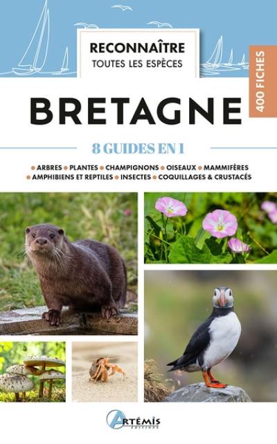 Bretagne : reconnaître toutes les espèces : 400 fiches, 8 guides en un Bretagne : reconnaître toutes les espèces : 400 fiches, 8 guides en un