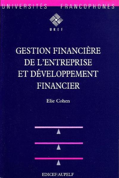 Gestion financière de l'entreprise et développement financier