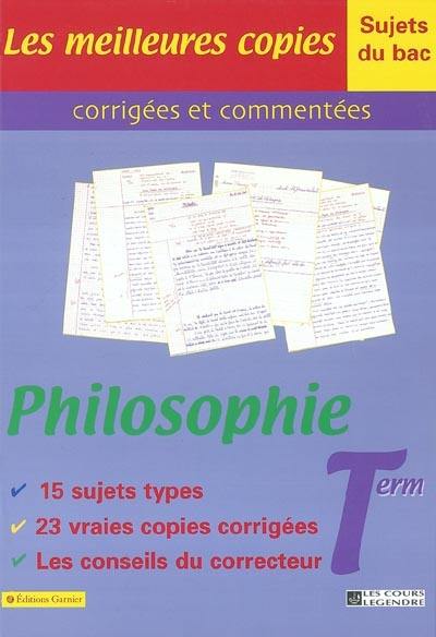 Philosophie, terminale