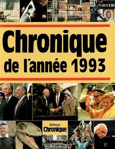 Chronique de l'année 1993