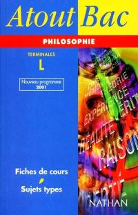 Philosophie terminale L