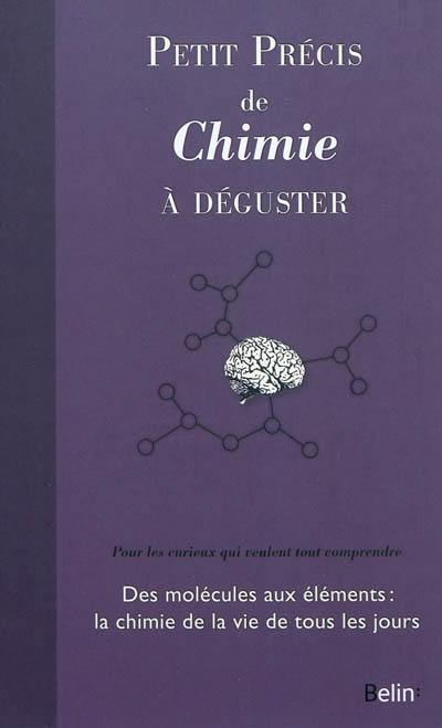 Petit précis de chimie à déguster