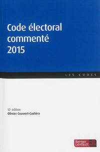 Code électoral commenté 2015